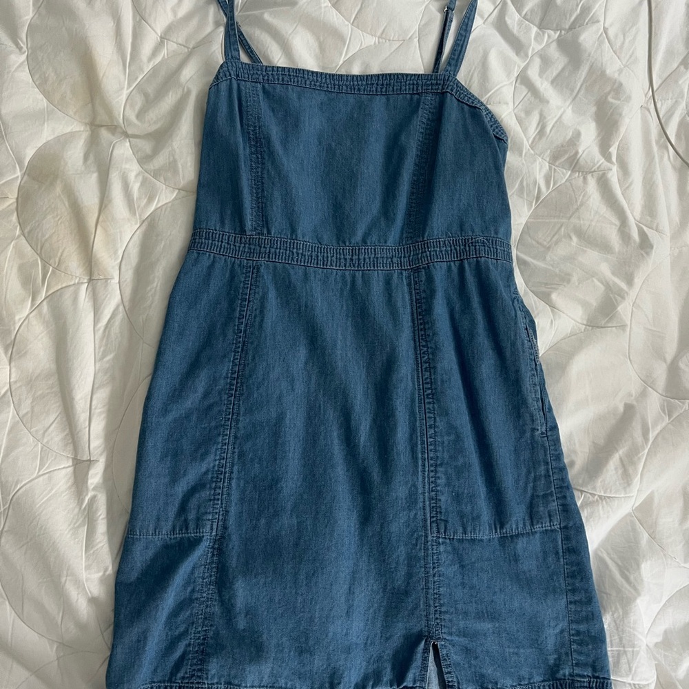 Forever 21 Blue Denim Mini Dress